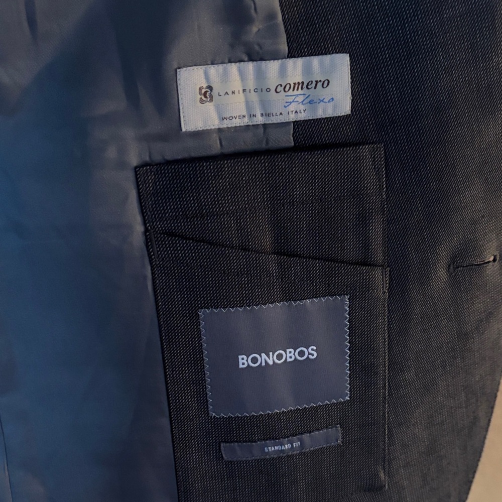 Bonobos Gray Men's Sport Coat - Picture 2 of 4